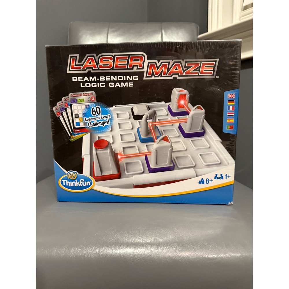 ThinkFun Laser Maze‎ Beam Bending Logic Game Beginner to Expert Challenges